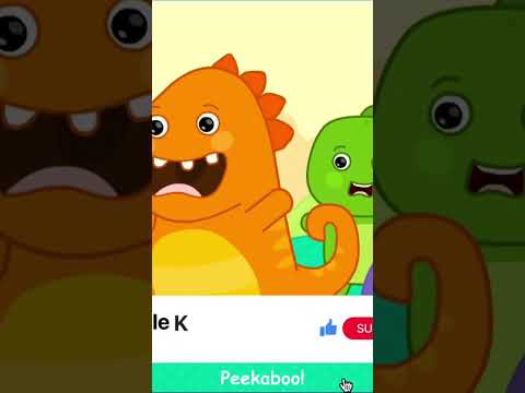 Peekaboo with Dinosaur #peekaboo #peekaboosong #peekabookids #dinosaur #nurseryrhymes #kids