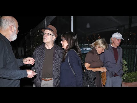 Comedians Larry David, Albert Brooks And Rob Reiner Grab Dinner Together At Giorgio Baldi!