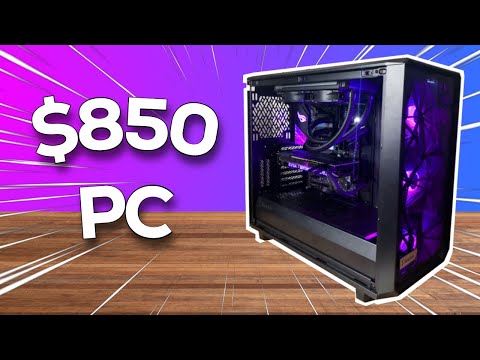 Crazy Budget $850 Gaming PC Build!