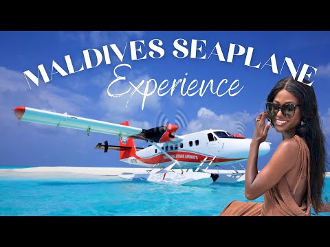 SEAPLANE flight experience in MALDIVES. Take off and landing Trans Maldivian Airways REVIEW.