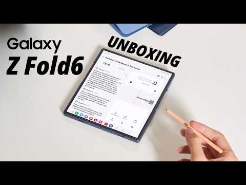 Samsung Galaxy Z Fold 6 Unboxing - Is It ACTUALLY Better?