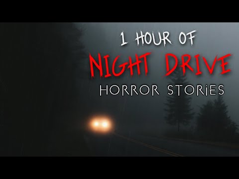 1 Hour of Rainy Night Drive Horror Stories | Vol. 1 (Compilation)