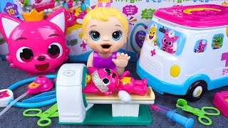 96 Minutes Disney Doctor Play Set, Satisfying Unboxing Cute Ambulance Toys vs Tina Unboxing Toys