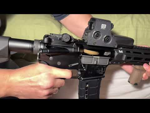 Rare Arms AR15 Version 2023 Airsoft Slow Motion shooting