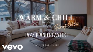 Charming Winter Café Jazz 🌅 Smooth Piano Tunes for Relaxing Mornings & Chill Vibes