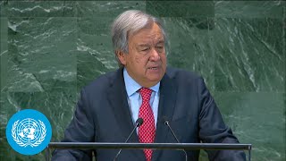 UN Secretary General at the SDG Summit | Sustainable Development | United Nations