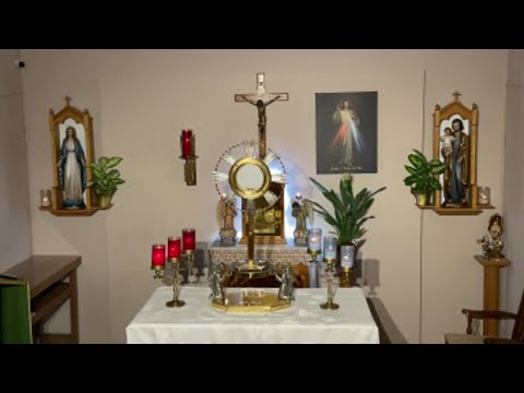 LIVE Eucharistic Adoration - Sisters of Divine Mercy