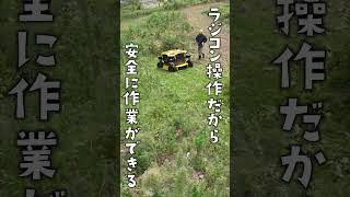 これ以上ヤバい草刈機ありますか？#草刈り #除草 #ラジコン草刈機 #spider