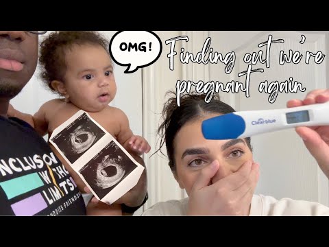 FIRST MOMENTS OF FINDING OUT WE WE'RE PREGNANT AGAIN