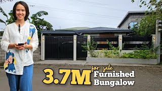 HOUSE TOUR #37: Furnished Bungalow House for Sale 3.7M ¦ LORAHousePh