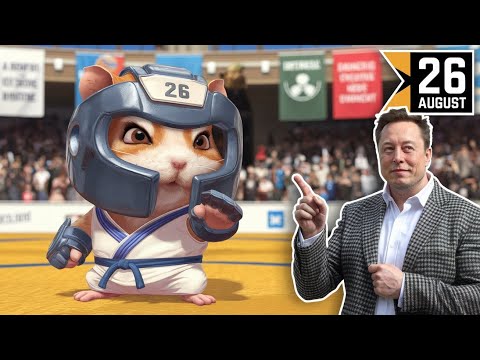 Hamster daily combo 26 August| daily combo Hamster Kombat today #dailycombo