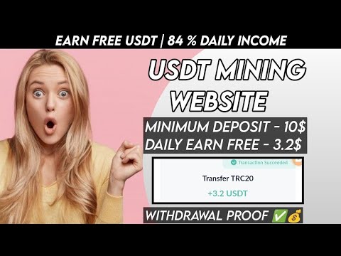 Usdt Earning Site || Earn Free Usdt, Best Usdt Investment site || New Earning Site || New Earning