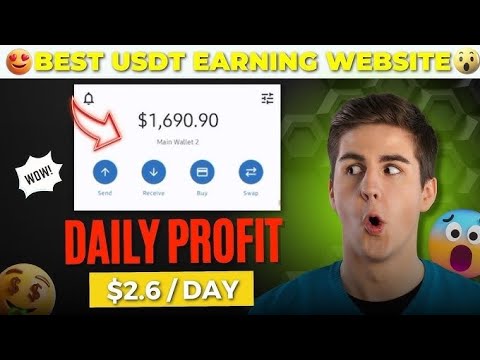 Best USDT Earning Website Today | USDT Earn || New Best USDT Earning platform | USDT Earning site