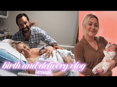 BIRTH & DELIVERY VLOG! BABY #3!