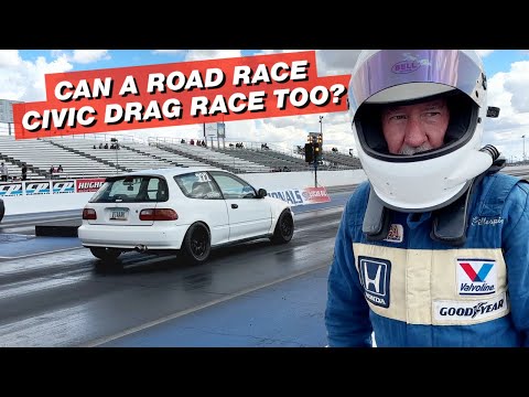 Budget Turbo K20 Swap Civic EG Goes Drag Racing