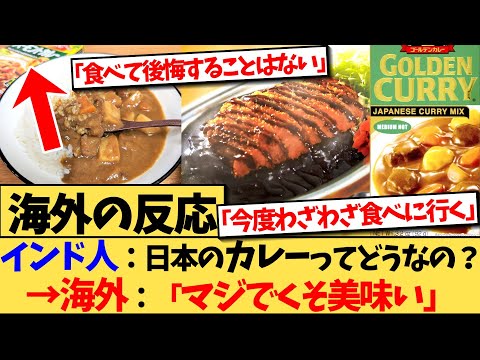 【海外の反応】インド人だけど日本のカレーってどうなの？に反応する日本のカレー好きの海外の反応集