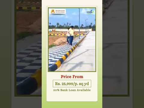 Premium Open plots for sale in Rudraram, Near Mumbai Highway  #bhashyam #newlaunch #openplots