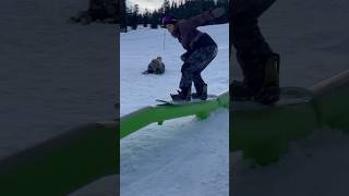 A dog filmed this #music #girlsgirl #snowboardgirl #happy #pnwshorts #snowboarding #nature #views