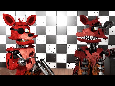 Originals meet Withereds [FNAF/Blender]