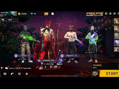 FREE FIRE LIVE CS RANK☠️ PSYCHO SREE  GOD IS BACK