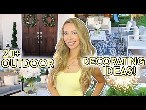 DIY EXTREME PATIO AND FRONT DOOR MAKEOVER ON A BUDGET! Outdoor Decorating Ideas