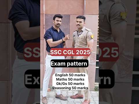 SSC CGL 2025 Exam pattern || INSPECTOR Salary #ssccgl2025