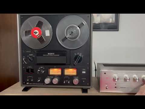 Sony TC-399 reel to reel 7 inch tape recorder