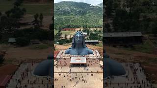 112-ft Adiyogi at the foothills of Nandi Hills near Bengaluru