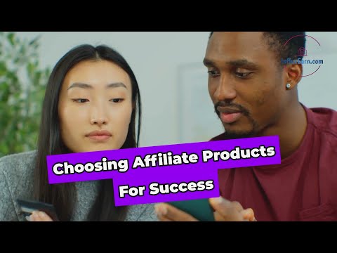 SECRET TIPS: How to Choose Affiliate Products to Promote