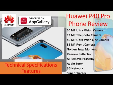 Tech Review of new Huawei P40 Pro | 50 x Zoom | Amazing Features and Specifications