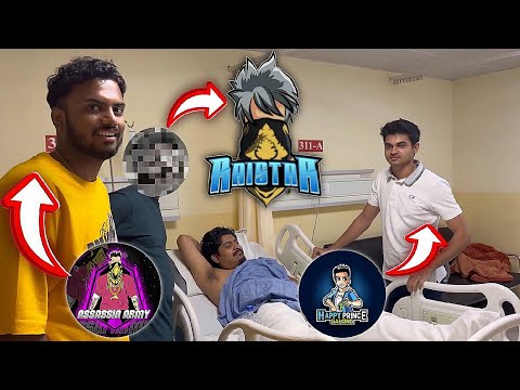 Raistar Meet Gyan Gaming 🙏❤️ | Big Youtubers Meet Gyan Gaming | Gyan Gaming accident @GyanGaming