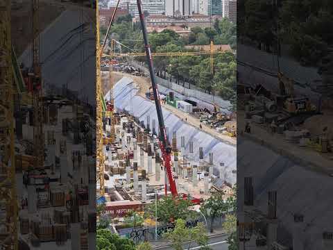 Obras Camp Nou #arquitectura #barça #obrascampnou #barcelona #campnou#estadio#construction #estadio