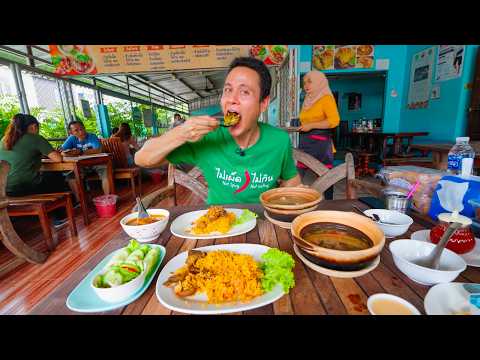 Thai Street Food!! 🇹🇭 Biryani + MASSAMAN CURRY - Must Eat in Krabi, Thailand!!