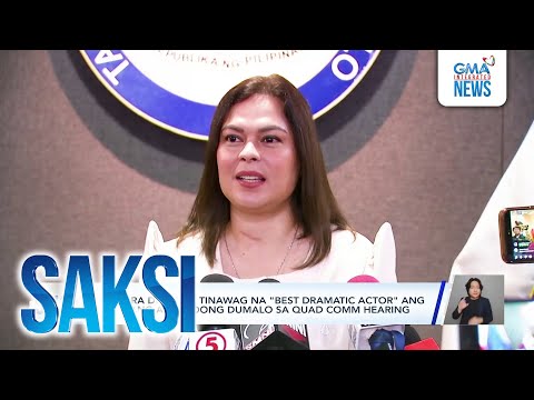 Saksi: (Part 2) VP Sara, 'di sisipot sa House hearing; Forced evacuation dahil sa Bagyong Pepito