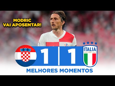 Croácia 1x1 Itália | Melhores Momentos HD | Euro 2024