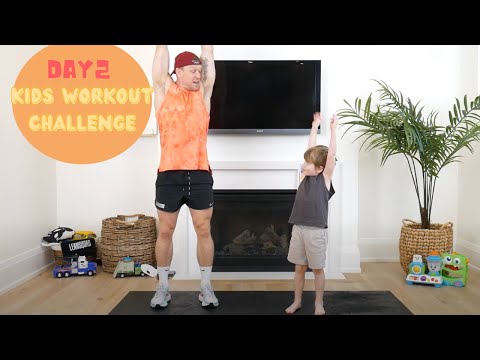 Kids Home Workout Challenge - Day 2