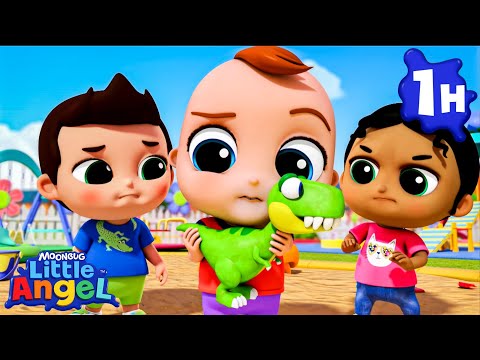 School Playtime Songs | Little Angel | Melody Time: Moonbug Kids Songs