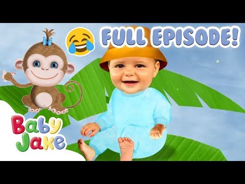 @BabyJakeofficial - 🙈 Tickling Toes with Sydney the Monkey! 😜 | Full Episode | TV Shows for Kids