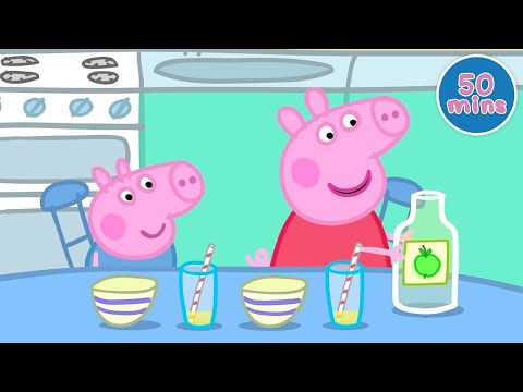 Flying a Kite | Peppa Pig Full Episodes | Kids Cartoons and Toys