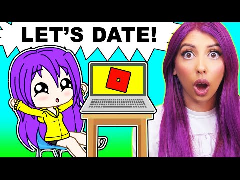 I Met My ROBLOX Online Boyfriend in Real Life! (Gacha Life Mini Movie Reaction)