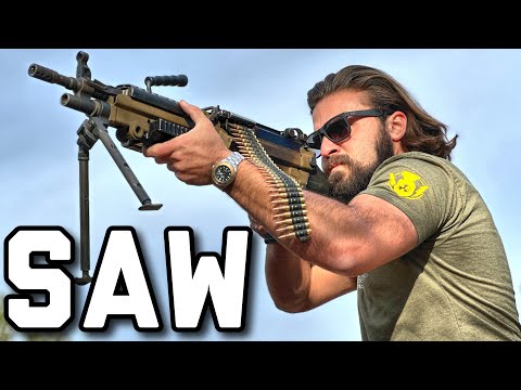 The M249 - The US Military's Squad Automatic Weapon