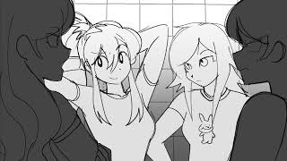 Class Of 09 animatic: hiding in the bathroom