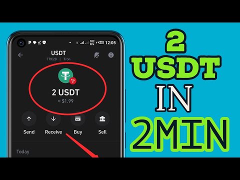 FREE USDT 2024 : Earn $2 USDT In 2 Minutes For Free Claim No Invest (Proof) Free Crypto