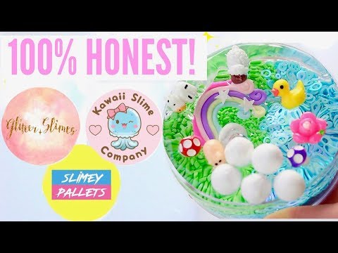 100% HONEST Famous + Underrated Instagram Slime Shop Review! Non-Famous US Slime Package Unboxing