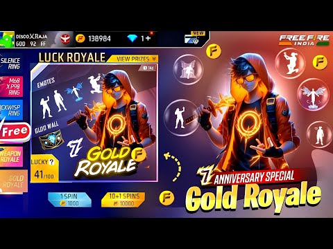 7th Anniversary Special Gold Royale 🥳🤯 | Free Fire New Event | Ff New Event | New Event