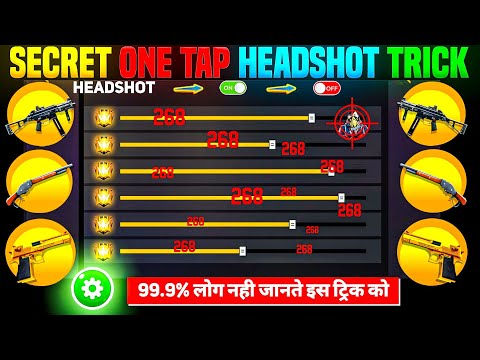 Free Fire Max Auto Headshot Trick 2024 Sensitivity | 2gb, 4gb, 6gb Ram Headshot Sensitivity Setting