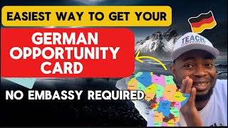 Opportunity Card Germany: Move to Germany Without a Job Offer: Step-by-Step Chancenkarte Guide 2024