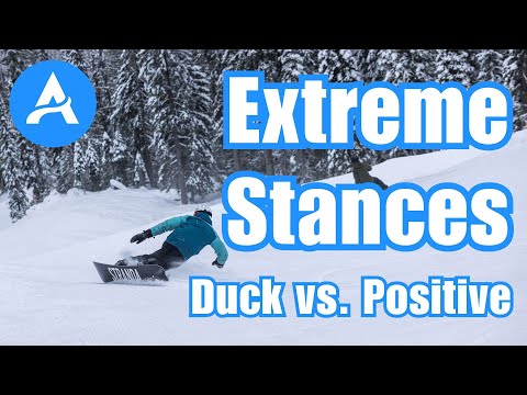 Snowboard Stances Part #1/3: Duck vs. positive binding angles