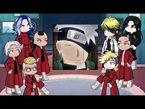 Tokyo revengers react to takemichi as kakashi hatake | naruto shippuden | Gacha life 2 | sasuke