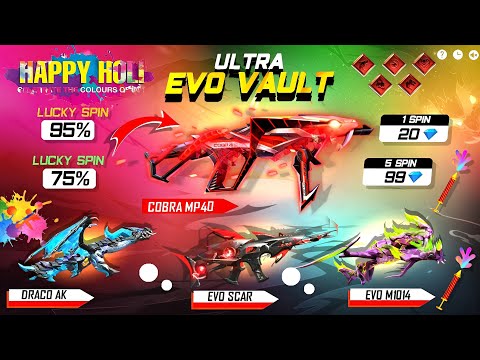 Evo Vault With Cobra Mp40 आ गया जल्दी देखो ✅🥳| Fire New Event | Ff New Event | Ff new event today